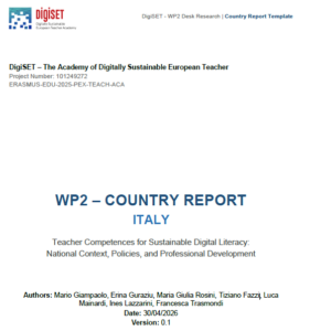 Giampaolo, M., Guraziu, E., Rosini, M. G., Fazzi, T., Mainardi, L., Lazzarini, I., & Trasmondi, F. (2026). Teacher C